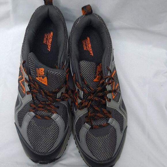 New Balance Orange and Gray Sneakers for Everyday Style Sz 11M - Picture 2 of 8